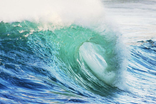 Hawaii Oahu Beautiful Wave Wall Decal Design 1