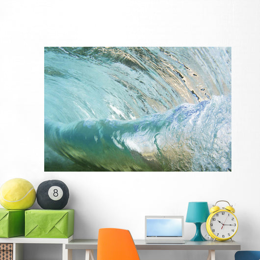 Hawaii Underwater Wave Wall Decal