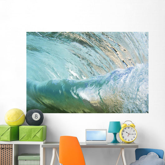 Hawaii Underwater Wave Wall Decal