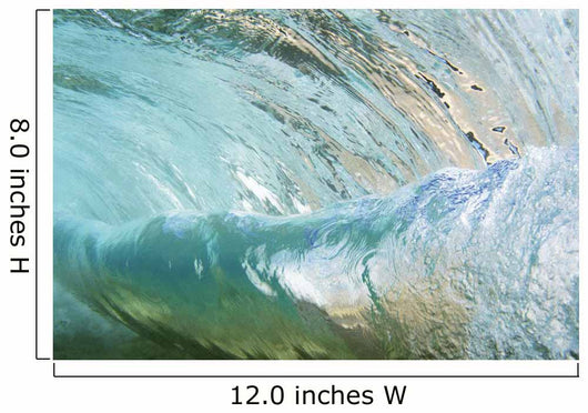 Hawaii Underwater Wave Wall Decal
