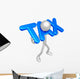 Tax Wall Decal