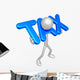 Tax Wall Decal