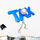 Tax Wall Decal