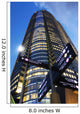 Japan Roppongi Hills Dusk Wall Decal