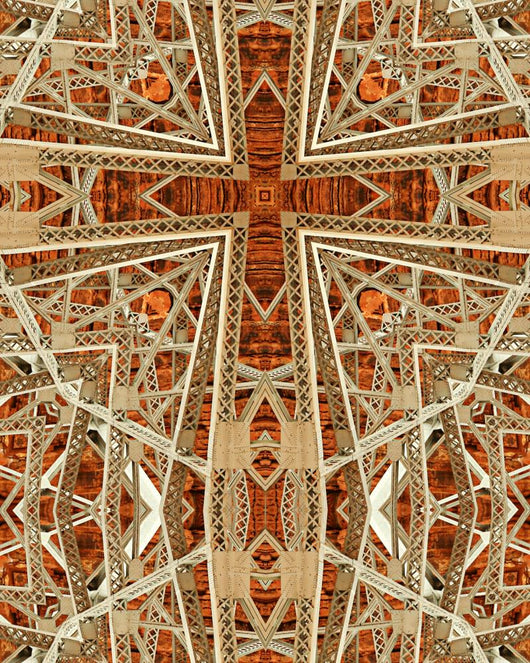 Navajo Bridge Cross2 Wall Mural