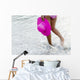 Blurred Action Shot Woman's Wall Decal