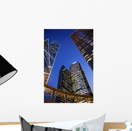 China Main Banking District Wall Decal