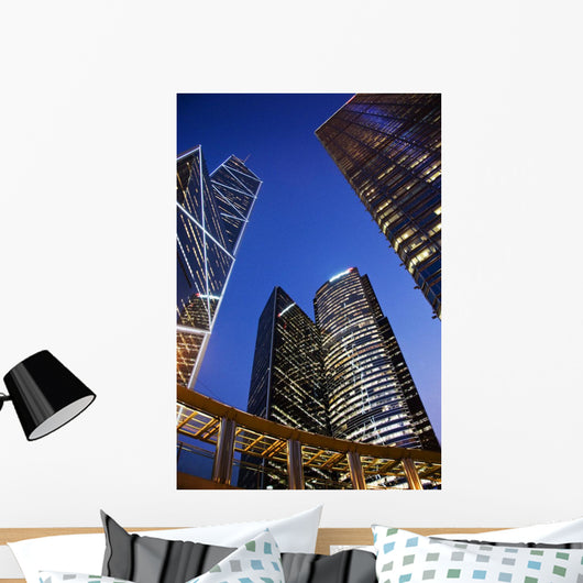 China Main Banking District Wall Decal