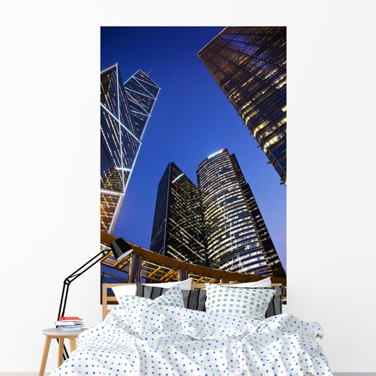 China Main Banking District Wall Decal