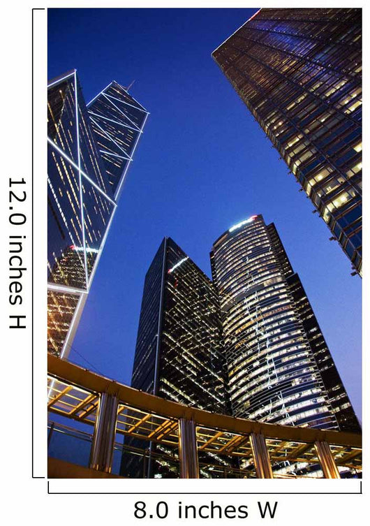 China Main Banking District Wall Decal