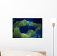 Micronesia Palau Aerial Rock Wall Decal