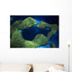 Micronesia Palau Aerial Rock Wall Decal