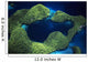 Micronesia Palau Aerial Rock Wall Decal