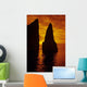 Galapagos Orange Sunrise over Wall Decal