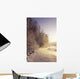 Bald Eagles Trees along Wall Decal