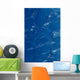 Close-up Glacial Ice Wall Decal Design 2