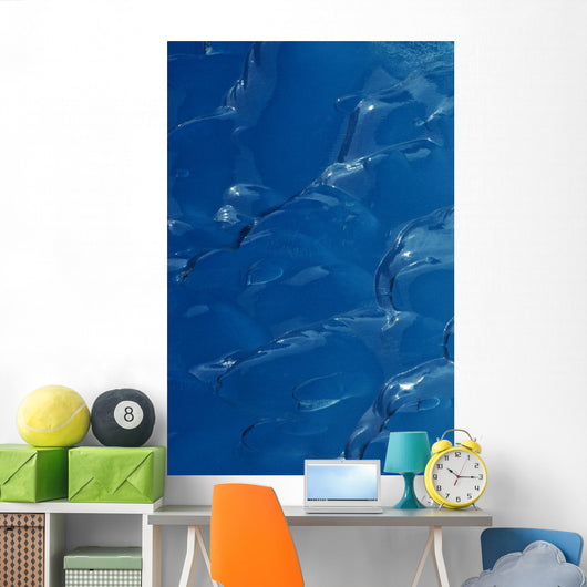 Close-up Glacial Ice Wall Decal Design 2