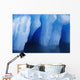 Close-up Beautiful Blue Iceberg Wall Decal