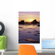 USA Sun Setting over Wall Decal