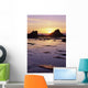 USA Sun Setting over Wall Decal