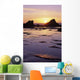 USA Sun Setting over Wall Decal