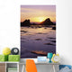 USA Sun Setting over Wall Decal