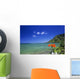 USA Hawaii Oahu Clear Wall Decal