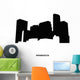 Minnesota Silhouette White Black Wall Decal
