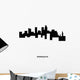 Long Minnesota Silhouette White Black Wall Decal