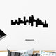 Long Minnesota Silhouette White Black Wall Decal