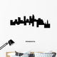 Long Minnesota Silhouette White Black Wall Decal