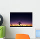Joshua Trees Silhouetted Dawn Wall Decal