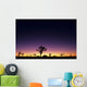 Joshua Trees Silhouetted Dawn Wall Decal
