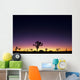 Joshua Trees Silhouetted Dawn Wall Decal