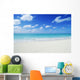 Turquoise Ocean And White Sand Beach Wall Mural