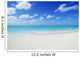 Turquoise Ocean And White Sand Beach Wall Mural