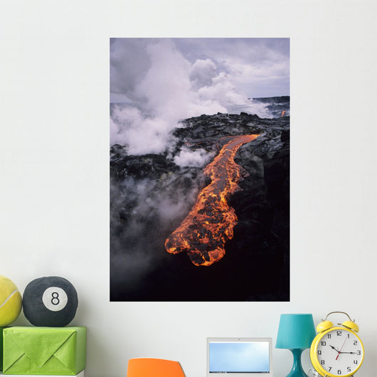 USA Hawaii USA Volcanoes Wall Decal