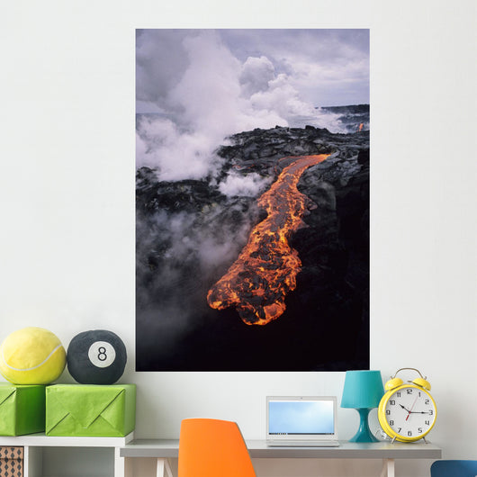 USA Hawaii USA Volcanoes Wall Decal