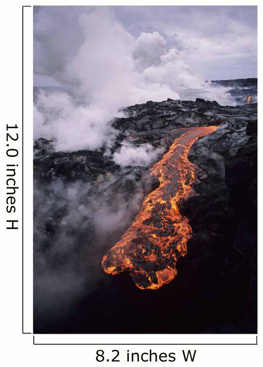 USA Hawaii USA Volcanoes Wall Decal