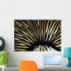 USA Close-up Mushroom Coral Wall Decal