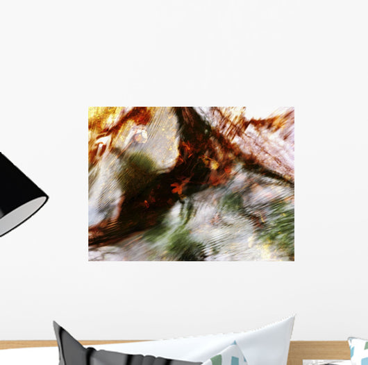 Colorful Reflections Water Wall Decal Design 3