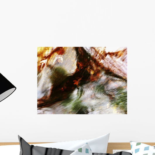 Colorful Reflections Water Wall Decal Design 3