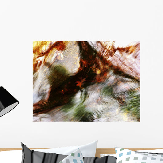 Colorful Reflections Water Wall Decal Design 3