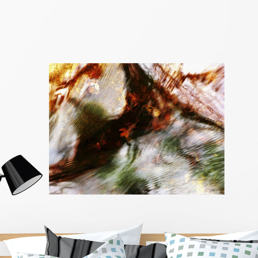 Colorful Reflections Water Wall Decal Design 3