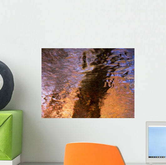 Colorful Reflections Water Wall Decal Design 2