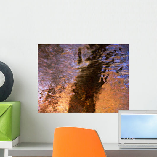 Colorful Reflections Water Wall Decal Design 2