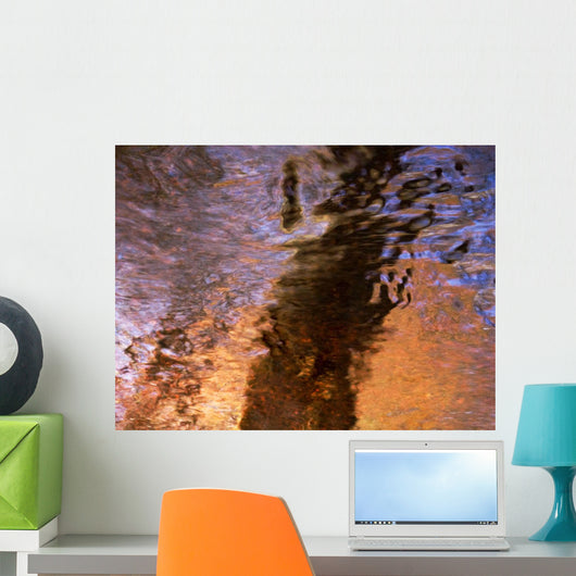 Colorful Reflections Water Wall Decal Design 2