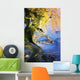 Colorful Reflections Water Wall Decal Design 1