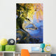 Colorful Reflections Water Wall Decal Design 1