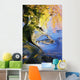 Colorful Reflections Water Wall Decal Design 1
